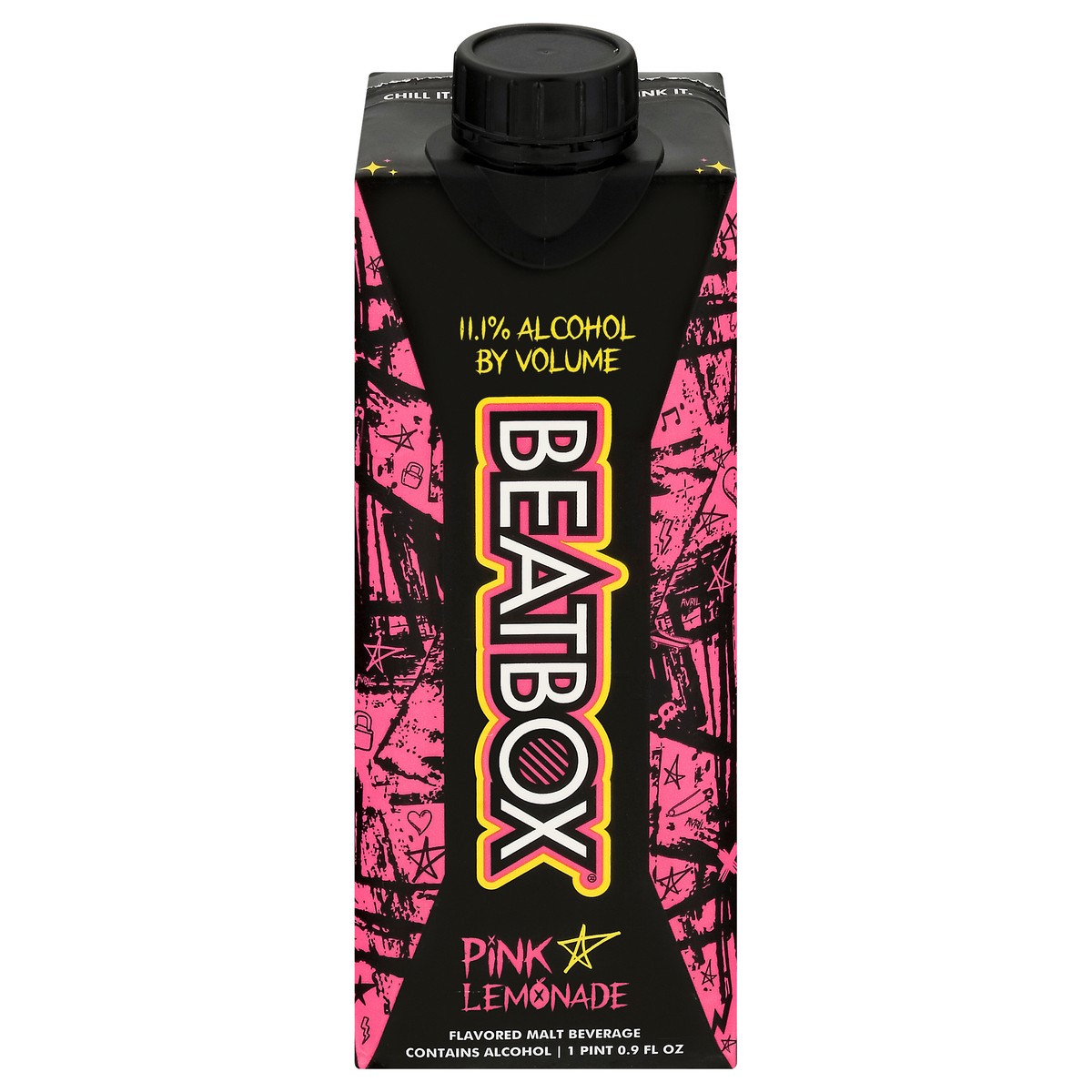 slide 1 of 9, Beatbox Pink Lemonade Flavored Malt Beverage 16.9 fl oz, 16.9 fl oz