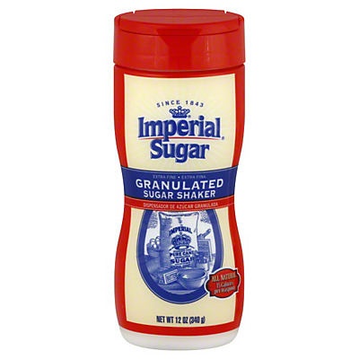slide 1 of 1, Imperial Sugar Extra Fine Granulated Sugar Shaker, 12 oz