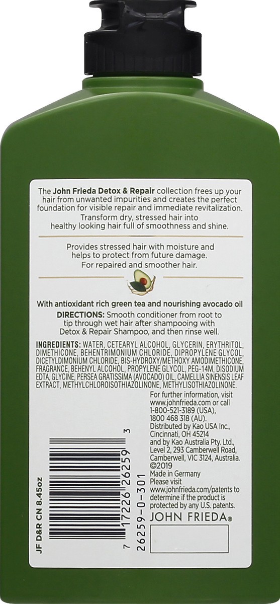 slide 5 of 9, John Frieda Conditionr Detox Repr, 8.45 oz