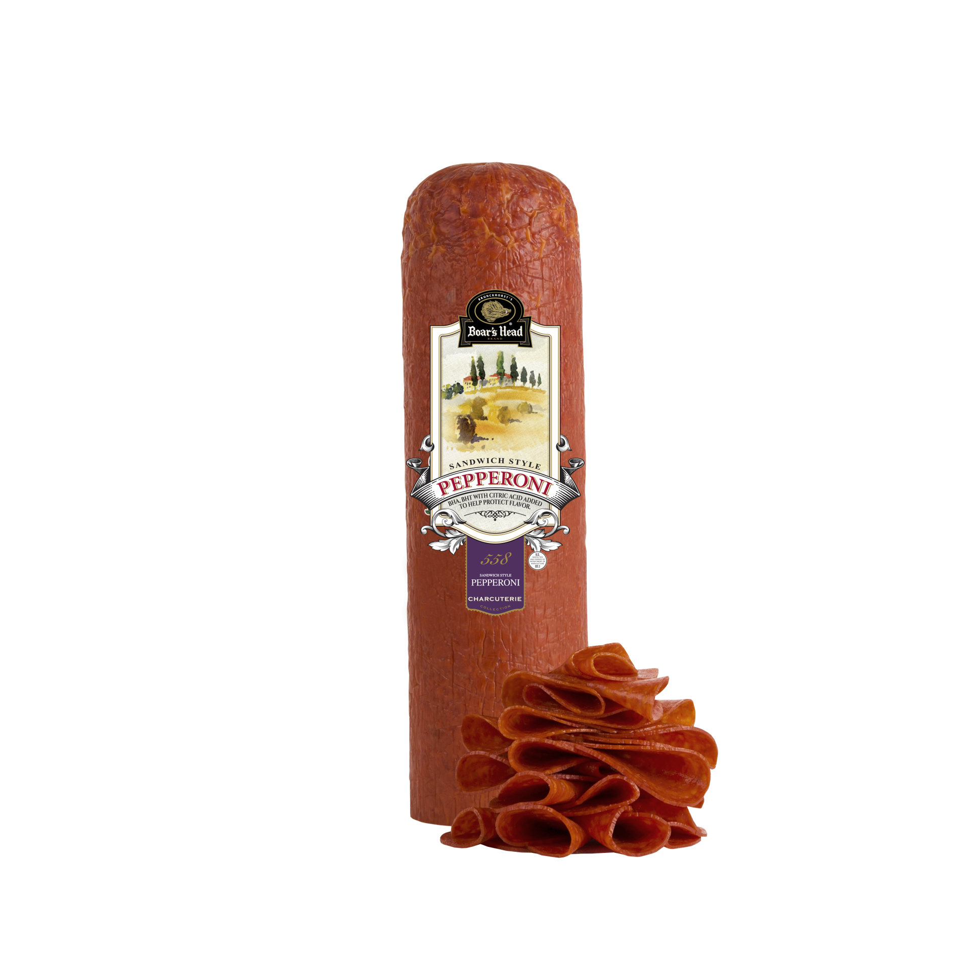 slide 1 of 1, Boar's Head Sandwich Style Pepperoni, per lb