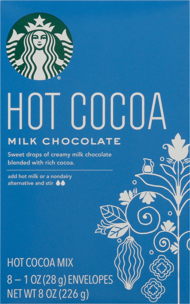 slide 3 of 9, Starbucks Milk Chocolate Hot Cocoa Mix - 8 ct, 8 ct