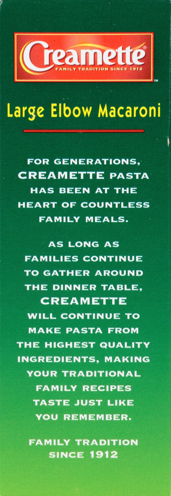 slide 2 of 8, Creamette Large Elbow Macaroni, 16 oz