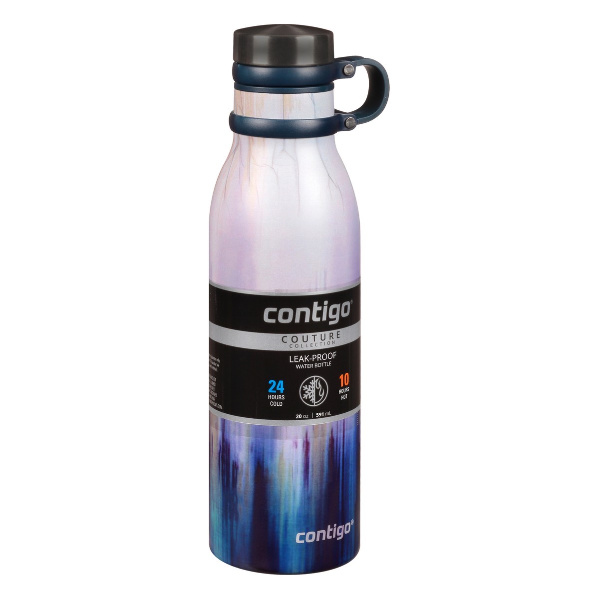 slide 4 of 9, Contigo 20 Ounce Matterhorn Couture Merlot Airbrush Leak-Proof Water Bottle 1 ea, 1 ea
