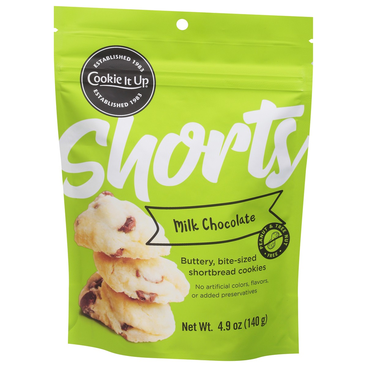 slide 10 of 13, Cookie It Up Shortbread Bite-Sized Buttery Milk Chocolate Cookies 4.9 oz, 4.9 oz