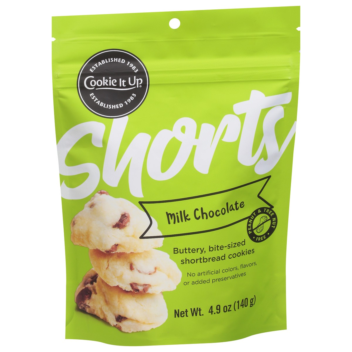 slide 11 of 13, Cookie It Up Shortbread Bite-Sized Buttery Milk Chocolate Cookies 4.9 oz, 4.9 oz