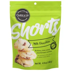 Cookie It Up Shortbread Bite-Sized Buttery Milk Chocolate Cookies 4.9 oz