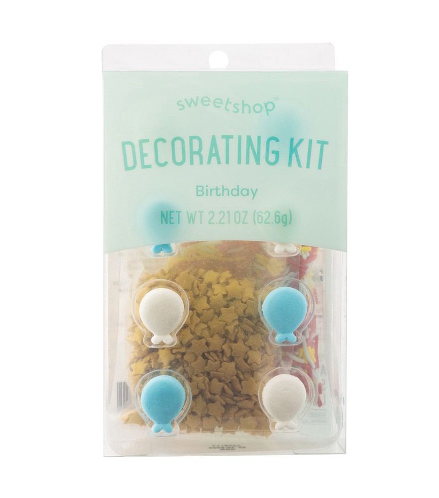 slide 1 of 4, Sweetshop™ Birthday Decorating Kit, 2.21 oz