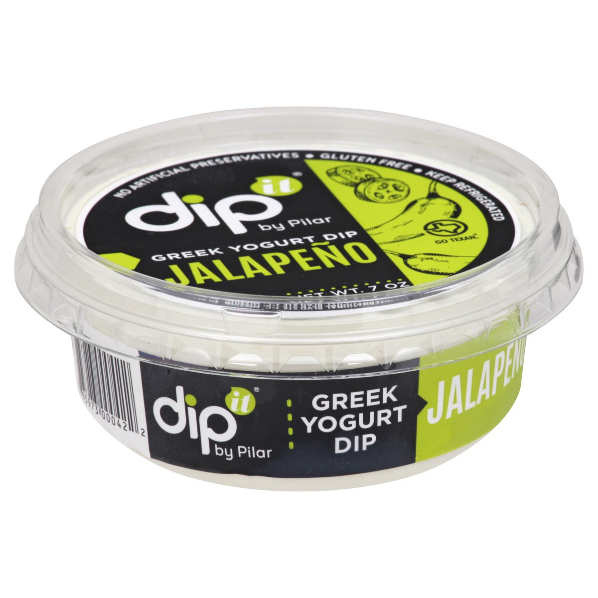 slide 7 of 9, dip it Greek Jalapeno Yogurt Dip 7 oz, 7 oz