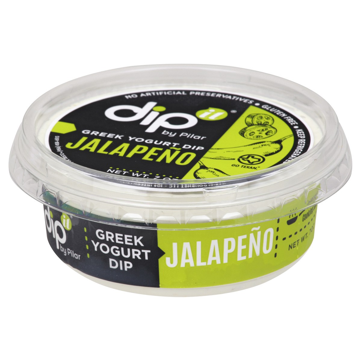 slide 2 of 9, dip it Greek Jalapeno Yogurt Dip 7 oz, 7 oz