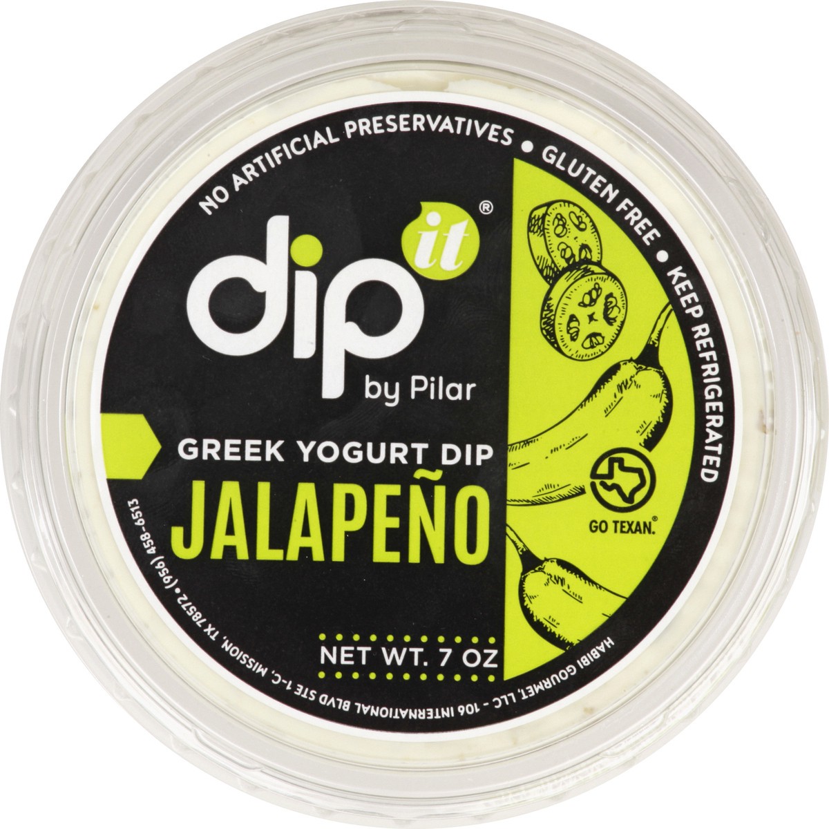 slide 3 of 9, dip it Greek Jalapeno Yogurt Dip 7 oz, 7 oz