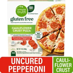 Simple Truth Uncured Pepperoni Pizza With Cauliflower Crust
