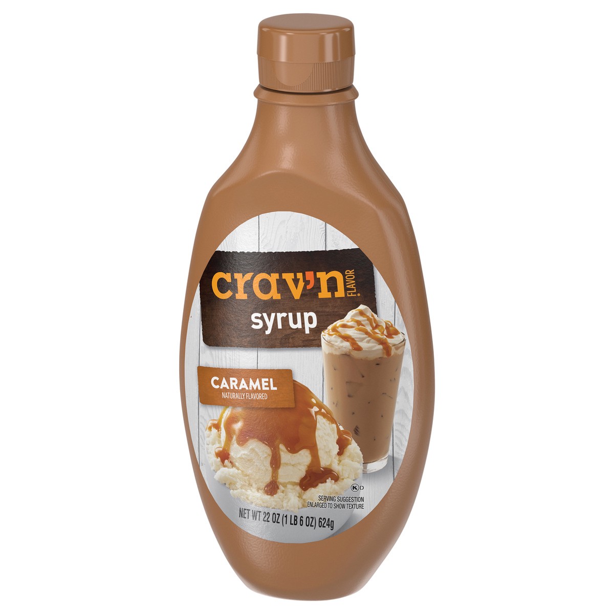 slide 3 of 4, Crav'n Caramel Syrup, 22 oz