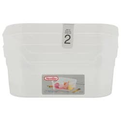 Sterilite Open Bins Plastic