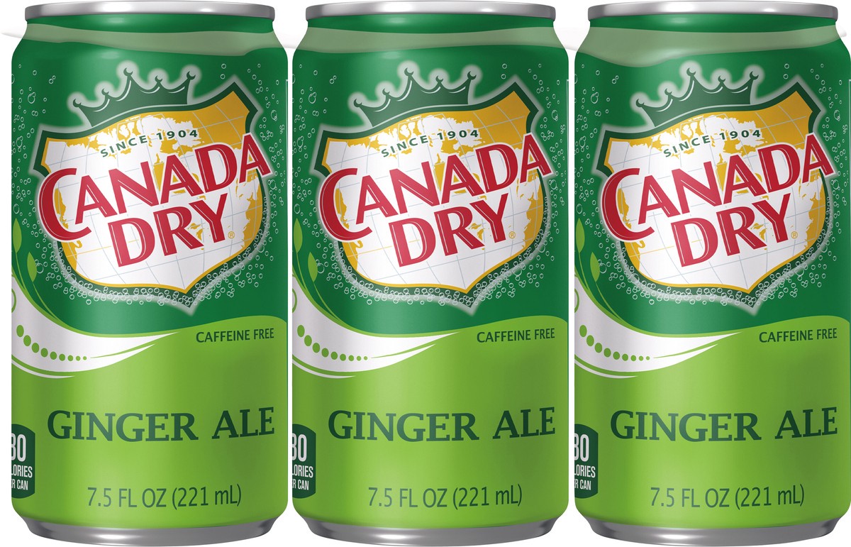 slide 7 of 7, Canada Dry Ginger Ale - 6 ct; 7.5 fl oz, 6 ct; 7.5 fl oz