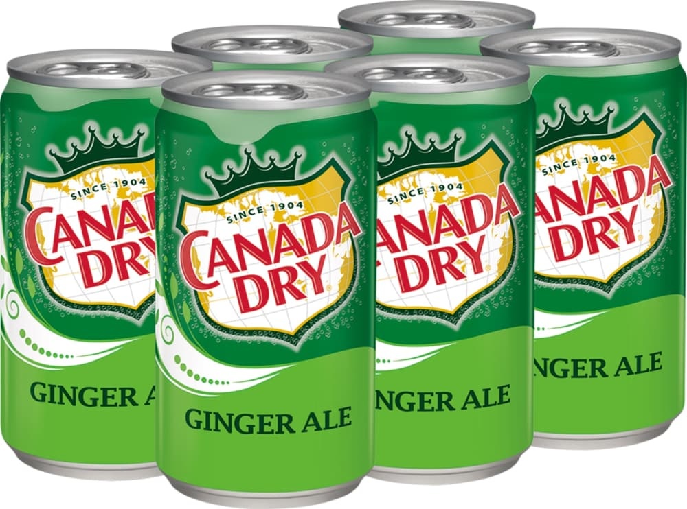 slide 1 of 3, Canada Dry Ginger Ale, 6 ct