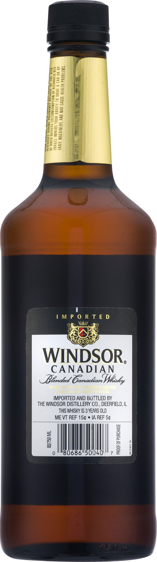 slide 4 of 4, Windsor Canadian Blended Whisky 750 ml, 750 ml