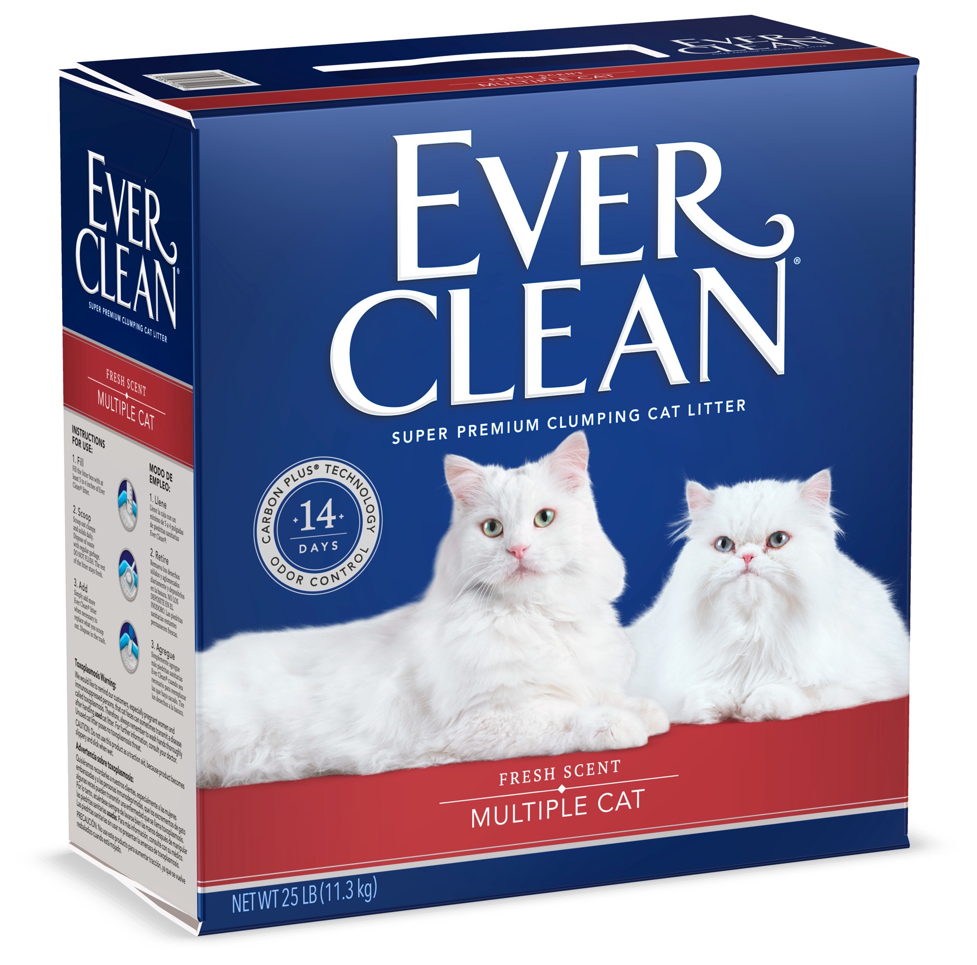 slide 5 of 5, Ever Clean Everclean Extra Strength Multi Cat, 1 ct