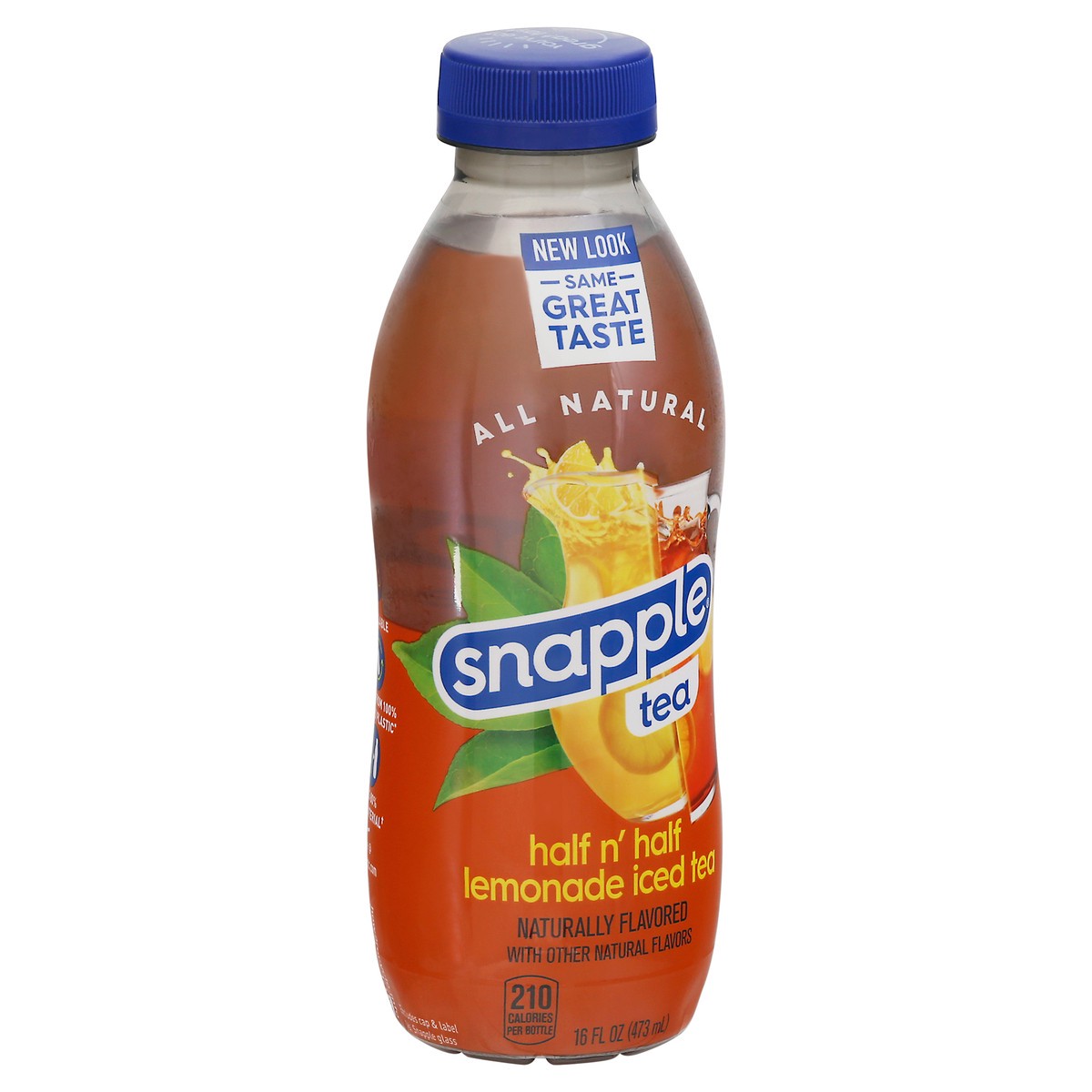 slide 2 of 9, Snapple Lemonade Iced Tea Half n' Half 16 fl oz Bottle, 16 fl oz