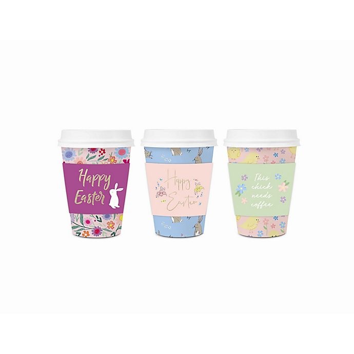 slide 1 of 1, Gartner Studios Assorted Easter To-Go Cups, 8 ct