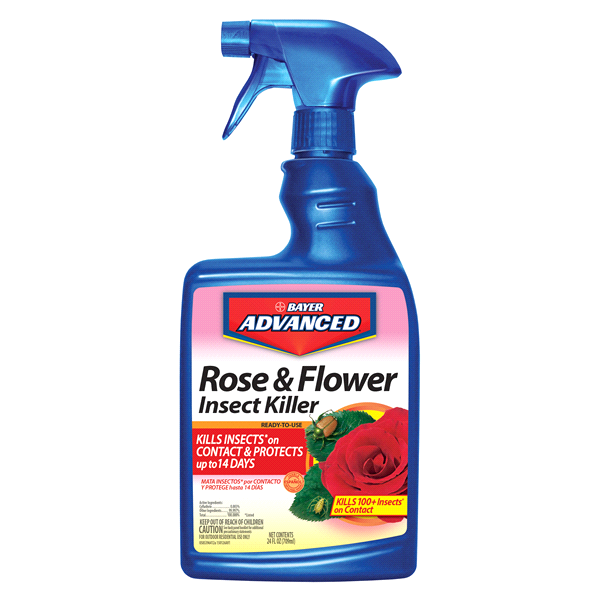 slide 1 of 1, Bayer Rose and Flower Insect Killer, 24 fl oz