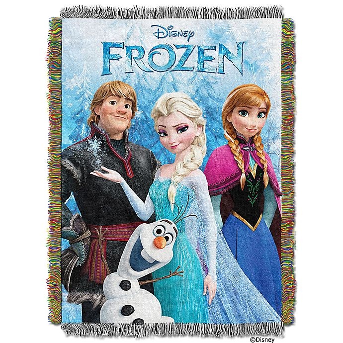 slide 1 of 1, Disney Frozen'' Fun Tapestry Throw'', 1 ct