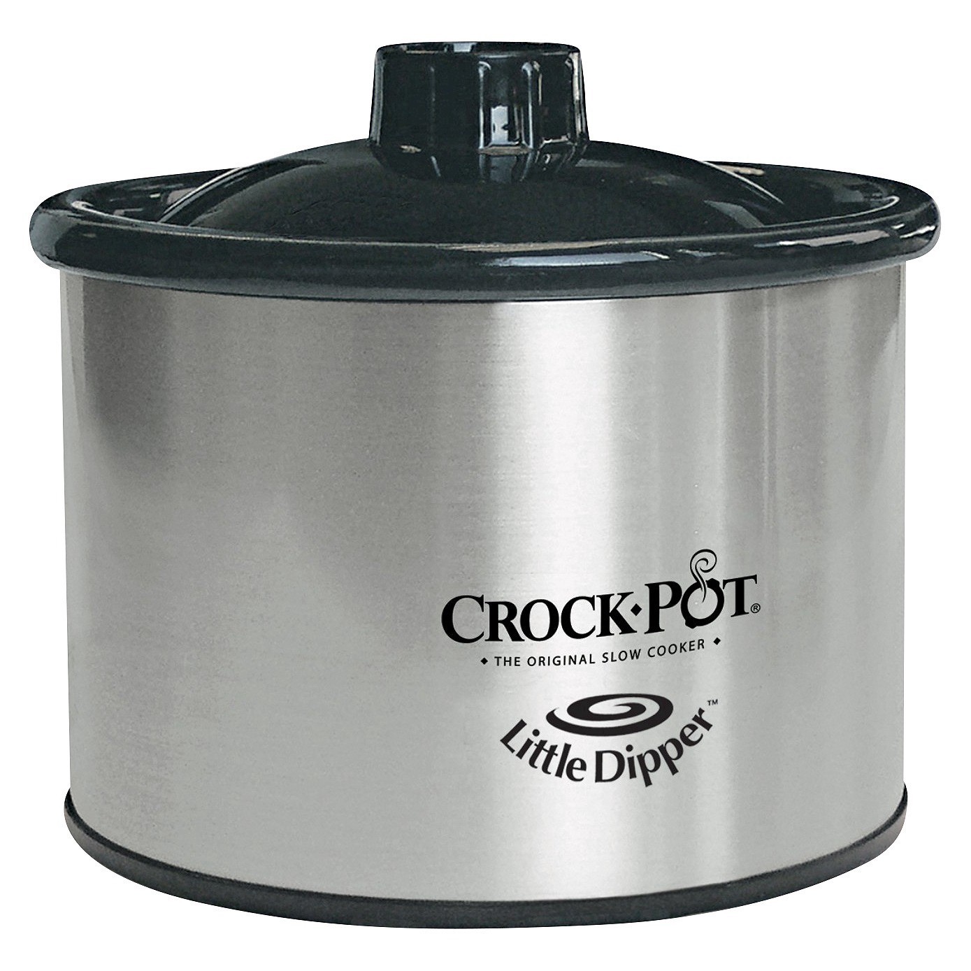 slide 1 of 2, Crock-Pot Little Dipper Food Warmer - Silver 32041-C-NP, 16 oz