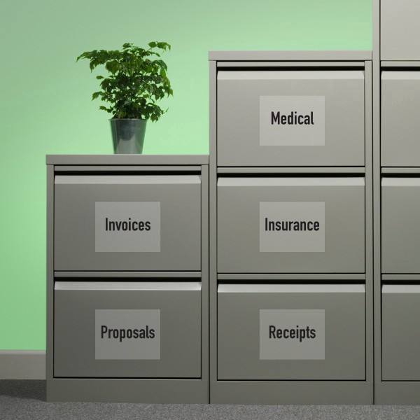 slide 5 of 7, Avery Shipping Labels, 22512, 8-1/2" X 11“, Matte Clear, 1 Label Per Sheet, Pack Of 10 Sheets, 10 ct