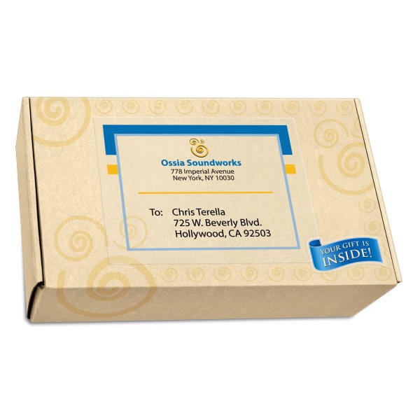 slide 4 of 7, Avery Shipping Labels, 22512, 8-1/2" X 11“, Matte Clear, 1 Label Per Sheet, Pack Of 10 Sheets, 10 ct