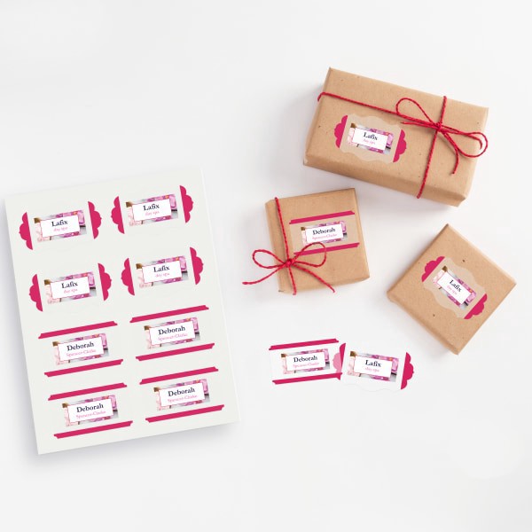 slide 6 of 7, Avery Shipping Labels, 22512, 8-1/2" X 11“, Matte Clear, 1 Label Per Sheet, Pack Of 10 Sheets, 10 ct