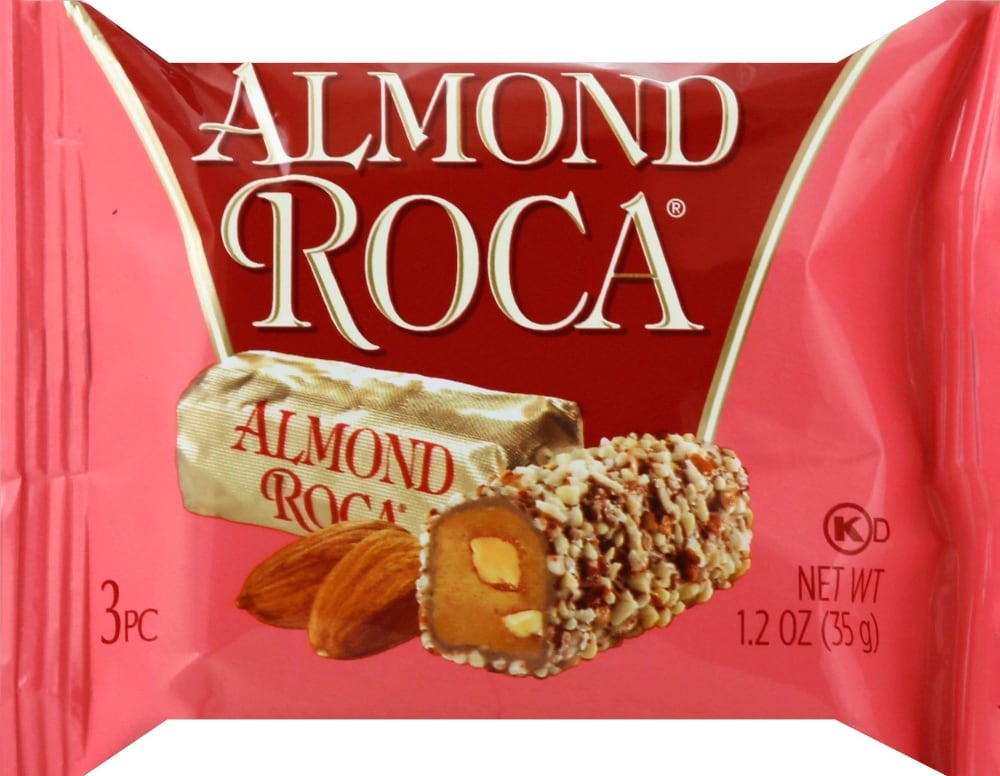 slide 1 of 1, Brown & Haley Almond Roca Buttercrunch, 3 ct; 1.2 oz