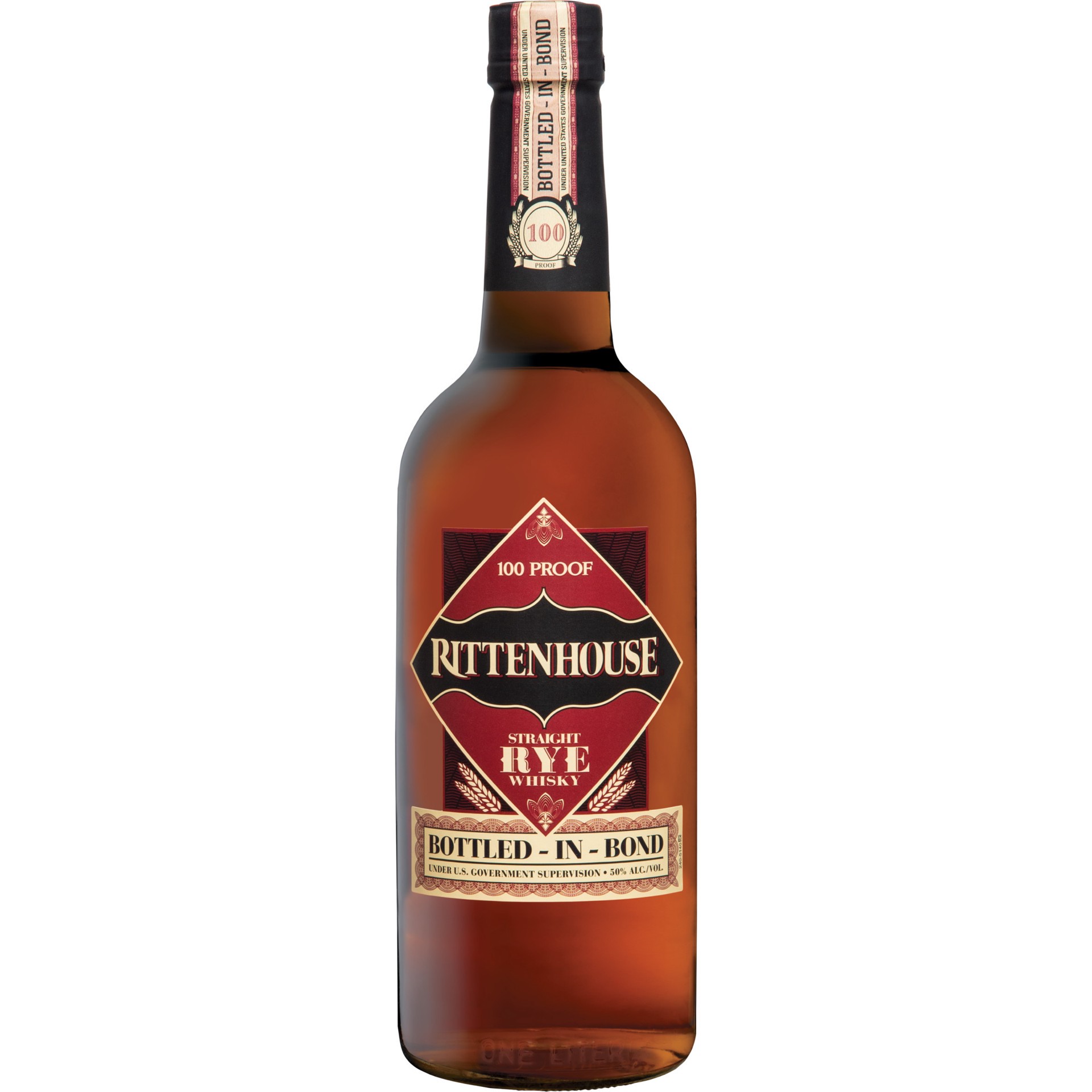 slide 1 of 19, Rittenhouse Rye Whiskey, 750 ml