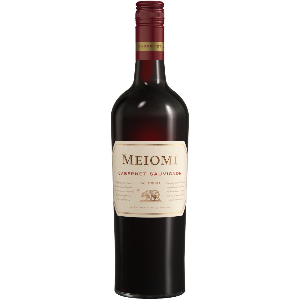 slide 1 of 27, Meiomi California Cabernet Sauvignon Red Wine, 750 mL Bottle, 25.36 fl oz