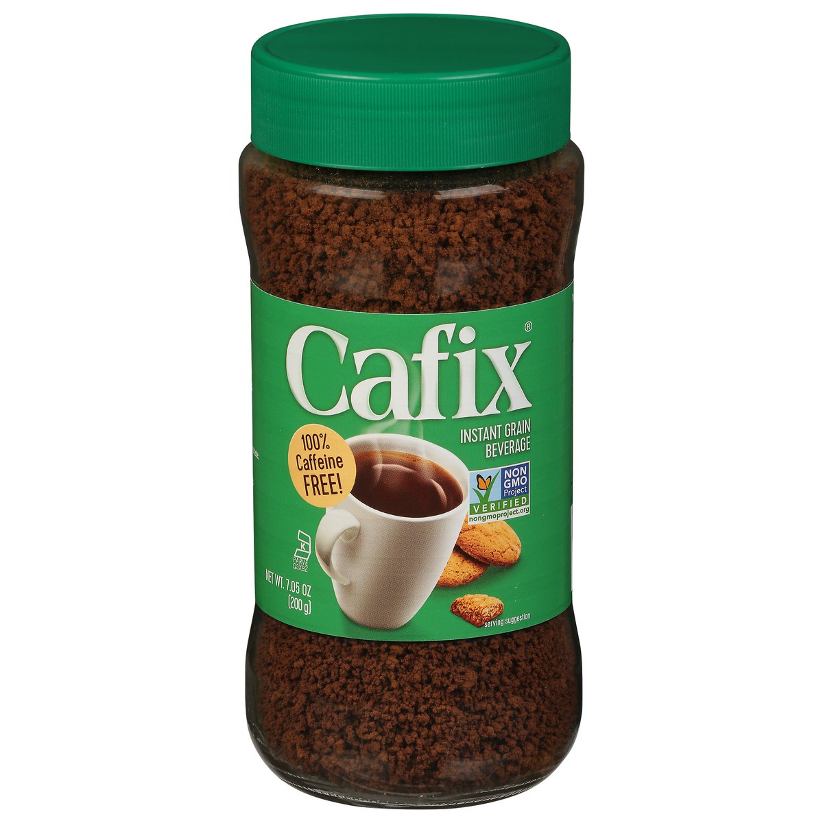 slide 1 of 9, Cafix Coffee Substitute Crystals, All Natural Instant Beverage, 7 oz