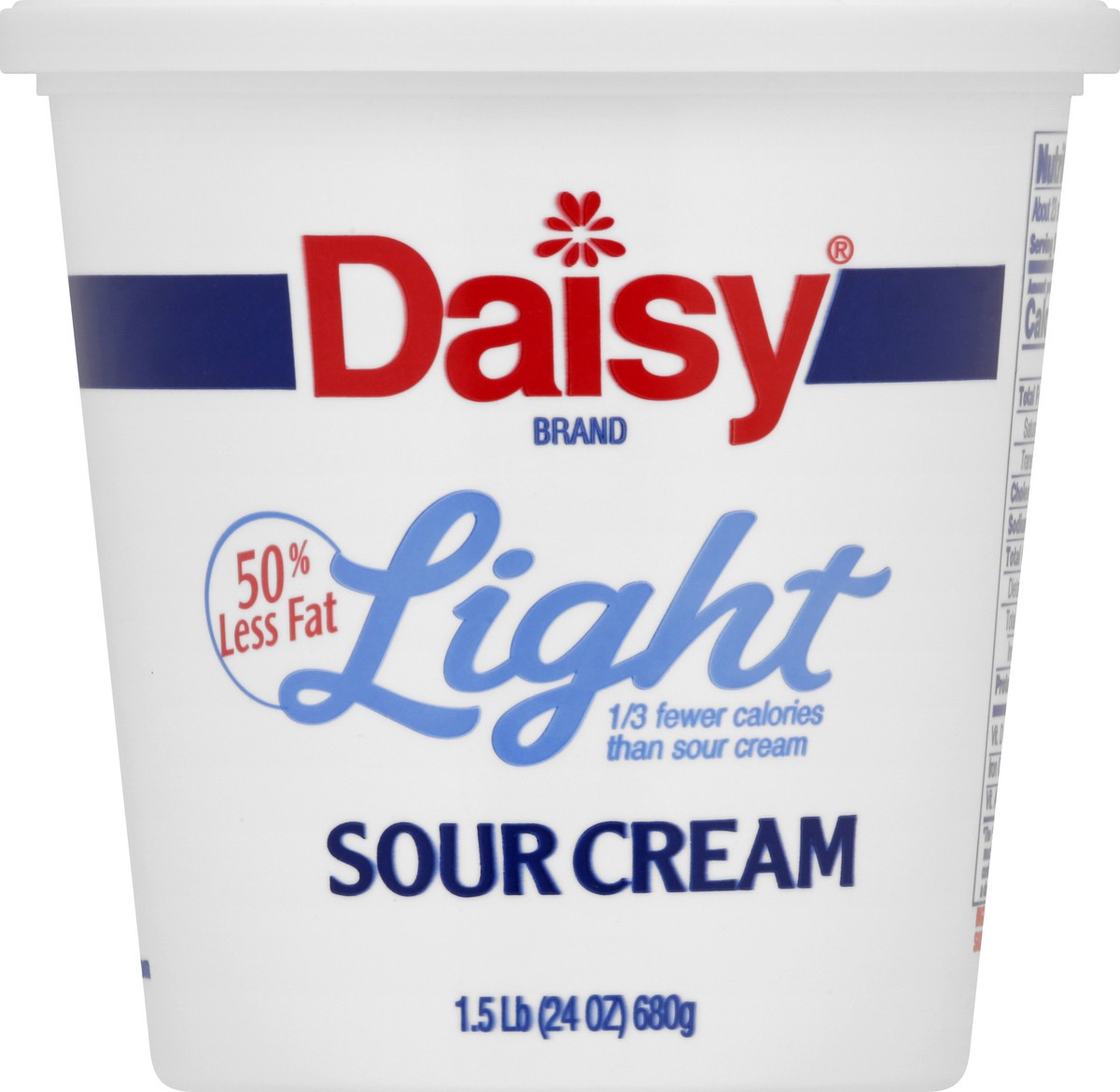slide 9 of 12, Daisy Light Sour Cream, 24 oz