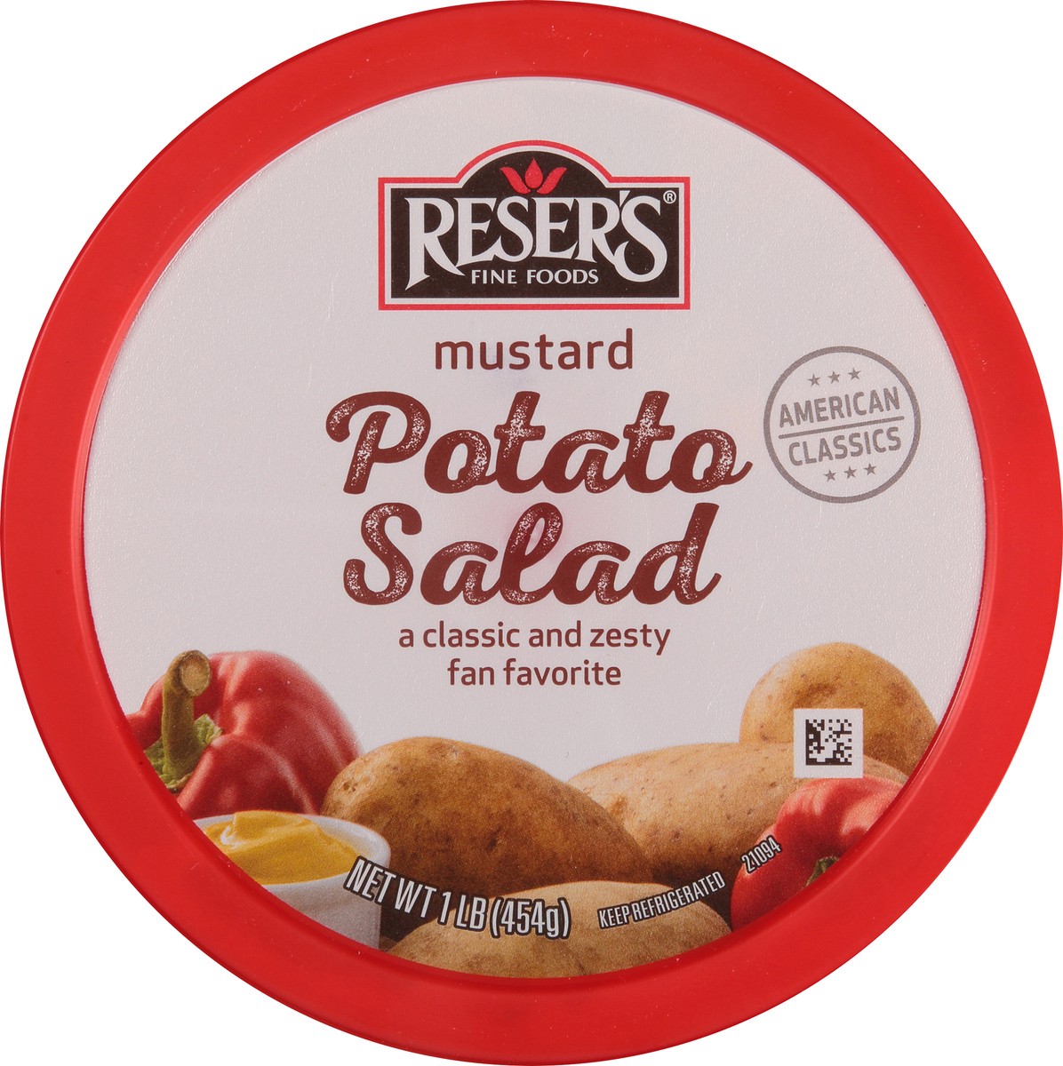 slide 5 of 11, Reser's Mustard Potato Salad, 1 lb