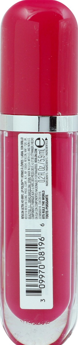 slide 5 of 9, Revlon Rule the World 975 Vinyl Lip Polish 0.2 oz, 0.2 oz