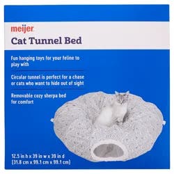 Meijer Pop Up Tunnel Cat Bed, 1 Ct