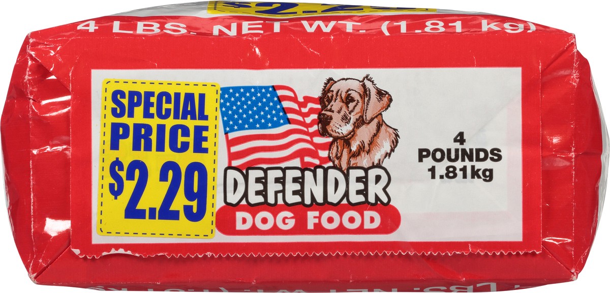 slide 4 of 9, Defender Adult Dry Dog Food, 4 lb
