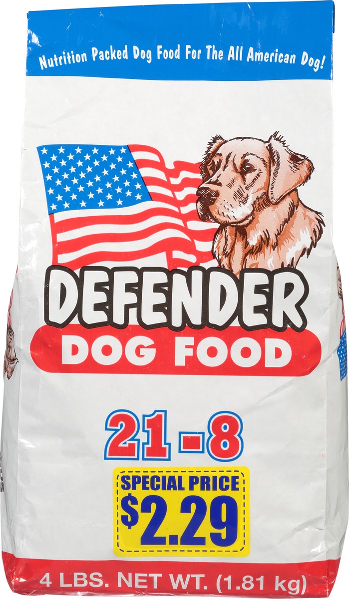 slide 6 of 9, Defender Adult Dry Dog Food, 4 lb