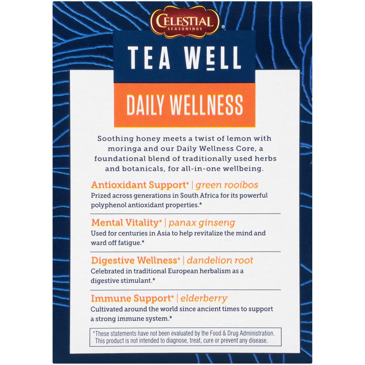 slide 4 of 8, Celestial Seasonings Honey Lemonade Tea Well Daily Wellness, 0.64 oz