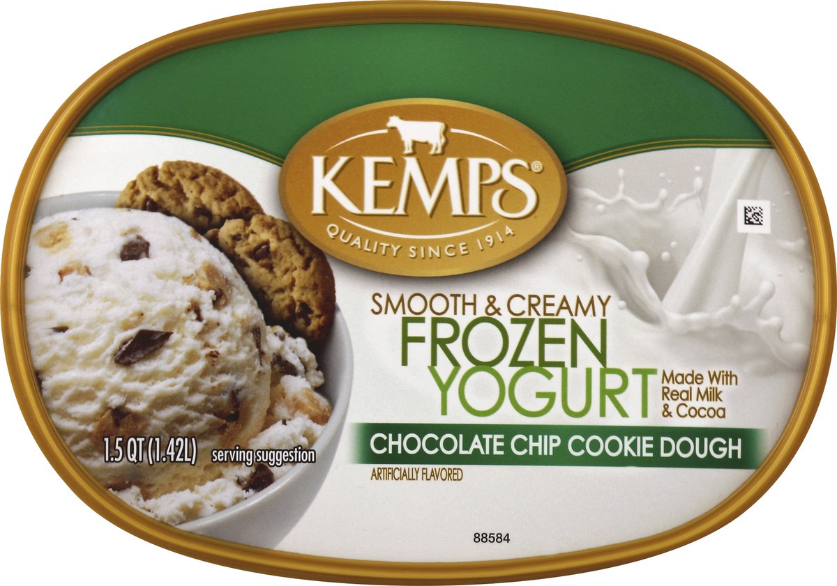 slide 4 of 4, Kemps Frozen Yogurt 1.5 qt, 1.5 qt