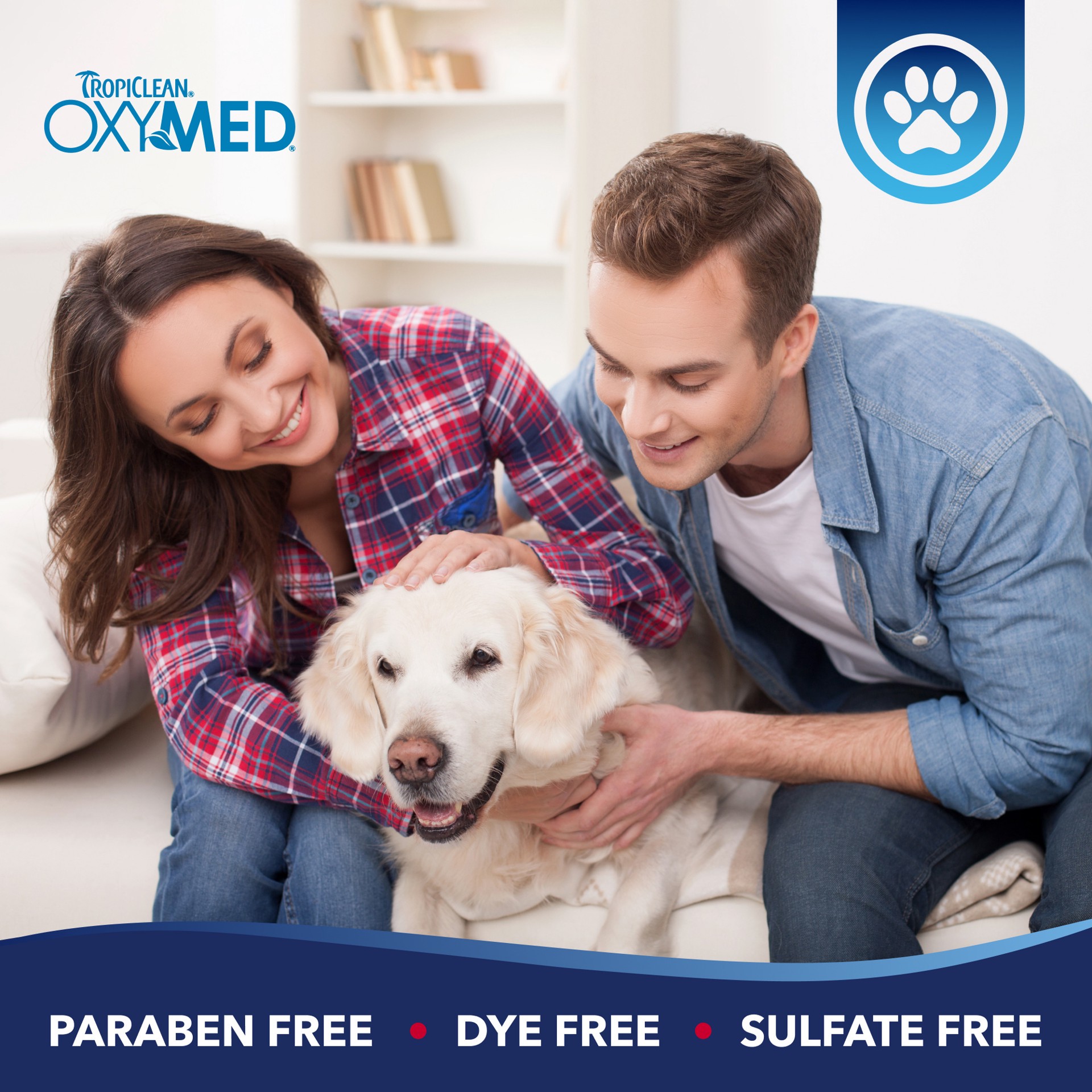 slide 3 of 8, TropiClean OxyMed Enzymatic Paw Odor and Itch Spray, 8oz, 8 oz