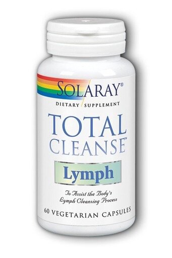 slide 1 of 1, Solaray Total Cleanse Lymph, 60 ct