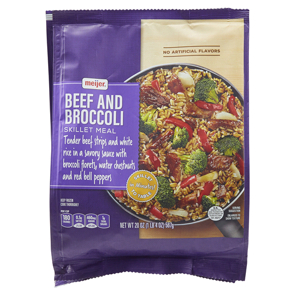 Meijer Beef and Broccoli Skillet Meal 20 oz Shipt