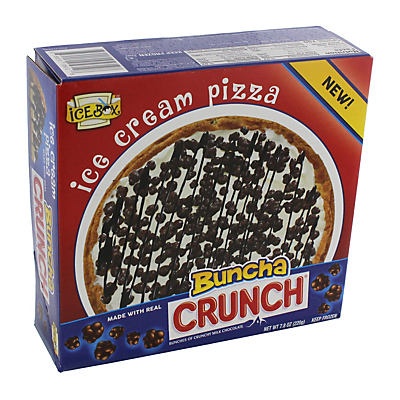 slide 1 of 1, Icebox Buncha Crunch Ice Cream Pizza, 7.8 oz