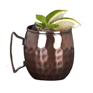 slide 1 of 1, Wti Mm-100 Moscow Mule Cup Hammered Finish, 14 oz