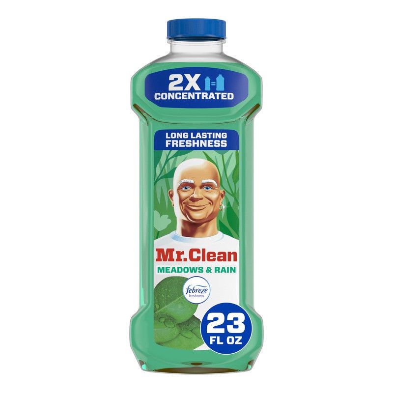 slide 1 of 1, Mr. Clean Med & Rain Concentrate, 23 oz