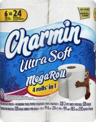 Charmin Bathroom Tissue 6 ea