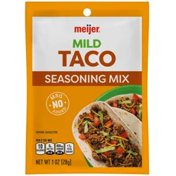 Meijer Mild Taco Seasoning Mix