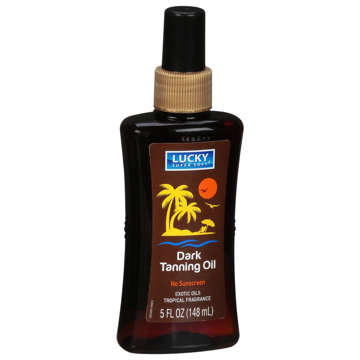 slide 7 of 9, Lucky Super Soft No Sunscreen Dark Tanning Oil 5 fl oz, 5 fl oz